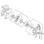 Stihl FS461 C-EM - Clutch, Clutch Housing - Parts Diagram