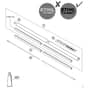 Genuine Stihl FS490 C-EM / O - Drive tube assembly FS 490 C-EM, FS 490 C-EM W