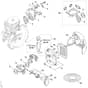 Stihl FS491.0 C-EM - Spacer Flange, Air Filter - Parts Diagram