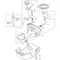 Stihl FS491 C-EM - Fuel Tank - Parts Diagram