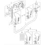 Stihl FS491 C-EM - Handlebar, Control Handle - Parts Diagram
