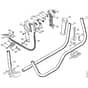 Genuine Stihl FS500 / K - Handlebar, Control handle