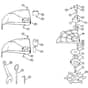 Genuine Stihl FS50 - 4118 / F - Deflector, Tools