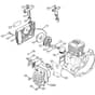 Genuine Stihl FS550 / B - Rewind starter, Muffler