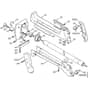 Genuine Stihl FS550 L / H - Clutch housing, AV system