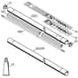 Genuine Stihl FS550 L / J - Drive tube assembly