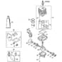 Genuine Stihl FS55 - Crankcase, Cylinder
