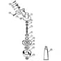 Genuine Stihl FS55 - Gear head (16.2014)