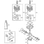 Genuine Stihl FS55 R 2-MIX / B - Crankcase, Cylinder 2-MIX