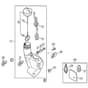 Genuine Stihl FS55 R 2-MIX / N - Fuel tank