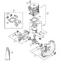 Genuine Stihl FS560 C-EM / A - Crankcase, Cylinder