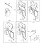 Stihl FS561 C-EM - Tools, Full Harness - Parts Diagram