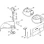 Genuine Stihl FS56 - 4125 / J - Bearing housing