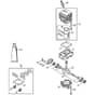Genuine Stihl FS56 R / A - Crankcase, Cylinder