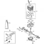 Genuine Stihl FS56 RC-E / A - Crankcase, Cylinder