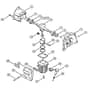 Genuine Stihl FS65 AVRE / A - Crankcase, Cylinder