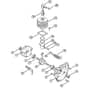 Genuine Stihl FS66 / A - Crankcase, Cylinder