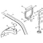 Genuine Stihl FS72 / H - Drive tube assembly FS 72, Loop handle