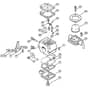 Genuine Stihl FS85 R / O - Carburetor C1Q-S45 (16.2001)