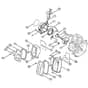 Genuine Stihl FS86 / B - Rewind starter, Muffler