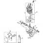 Genuine Stihl FS90 R / A - Cylinder, Engine pan