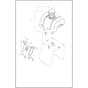 Husqvarna FS 410 D - 965150116 - Water Tank & Nose Piece