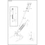 Husqvarna FS 524 - 967046102 - Height Adjustment