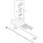 Stihl FSA110.0 R - Drive Tube Assembly, Loop Handle - Parts Diagram