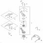 Stihl FSA110.0 R - Electric Motor, Deflector - Parts Diagram