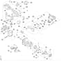 Stihl FSA200.0 R - Electric Motor, Motor Housing, Control Handle - Parts Diagram