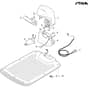 G 1200 - 2022-2025 - 2R3102018/UKS - Stiga Robot Mower Recharging Base Diagram
