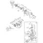 G 424 - 2004 - 282520002/0F4 - Castel Garden Brushcutter Engine 02 Diagram