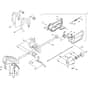 G 424 - 2004 - 282520002/0F4 - Castel Garden Brushcutter Handle Transmission Diagram