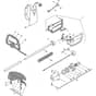 G 436 - 2006-2007 - 283520006/07 - Castel Garden Brushcutter Handle Transmission Diagram