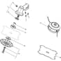 G 437 - 2006-2007 - 283521006/05 - Castel Garden Brushcutter Gear Case Diagram