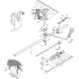 G 437 - 2006-2007 - 283521006/05 - Castel Garden Brushcutter Handle Transmission Diagram