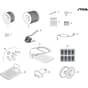 G 600 - 2022-2025 - 2R3101018/UKS - Stiga Robot Mower Accessories Diagram