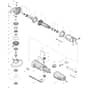 Makita GA4030 - 100mm Angle Grinder - Power Tool Diagram