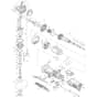 Makita GA4594 - 115mm Angle Grinder - Power Tool Diagram
