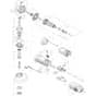 Makita GA5040C - 125mm Angle Grinder - Power Tool Diagram