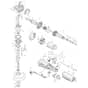 Makita GA5091 - 125mm Angle Grinder - Power Tool Diagram