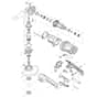 Makita GA6021C - Angle Grinder 150mm - Power Tool Diagram