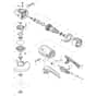Makita GA7020S - Angle Grinder 180mm - Power Tool Diagram