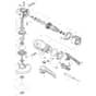 Makita GA7030S - Angle Grinder 180mm - Power Tool Diagram