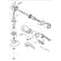 Makita GA7040S - 180mm Angle Grinder - Power Tool Diagram