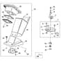 Viking GE 120 - Funnel, Blade Set - Parts Diagram