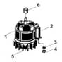Viking GE 215 - Engine - Parts Diagram