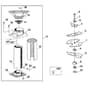 Viking GE 215 - Funnel, Blade Set - Parts Diagram