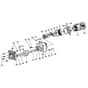 Viking GE 25 L - Motor, Cutting System - Parts Diagram