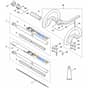 Genuine Stihl FS55 - Drive tube assembly FS 55, Loop handle